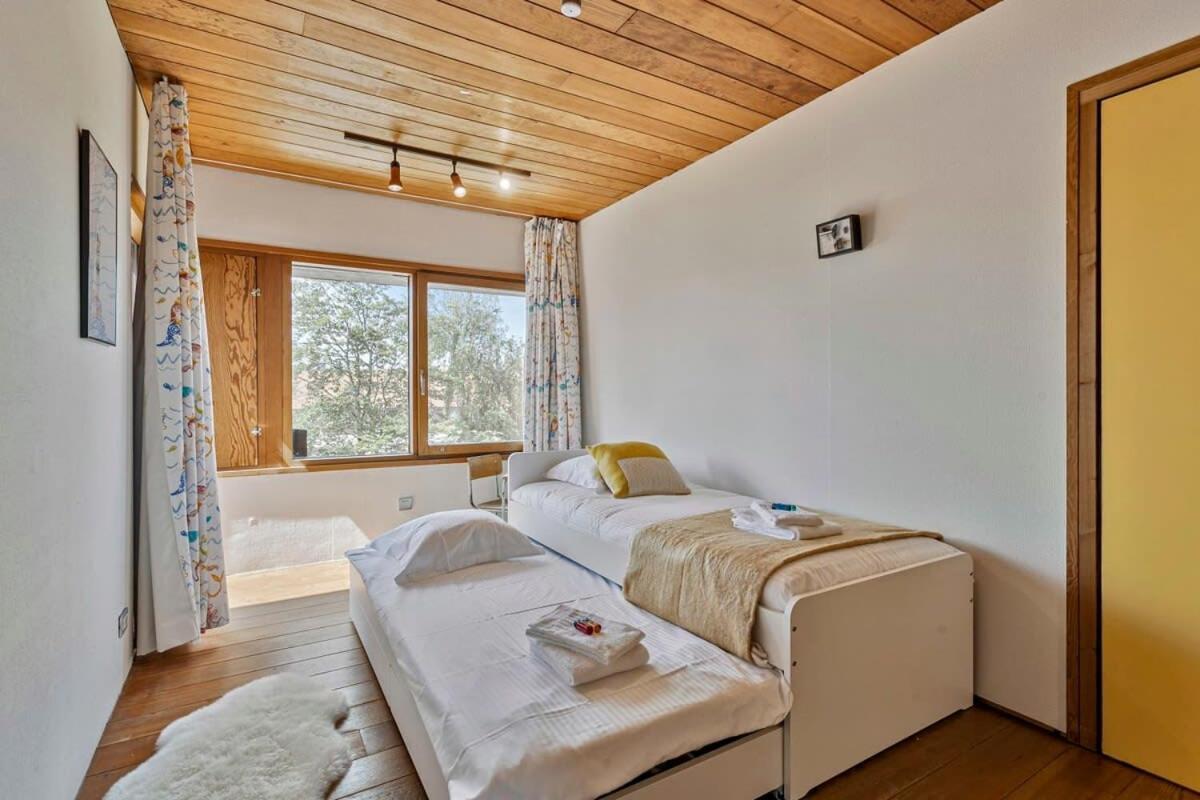 Eighties Modernist Design House With Garden Near The Beach Остенде Экстерьер фото